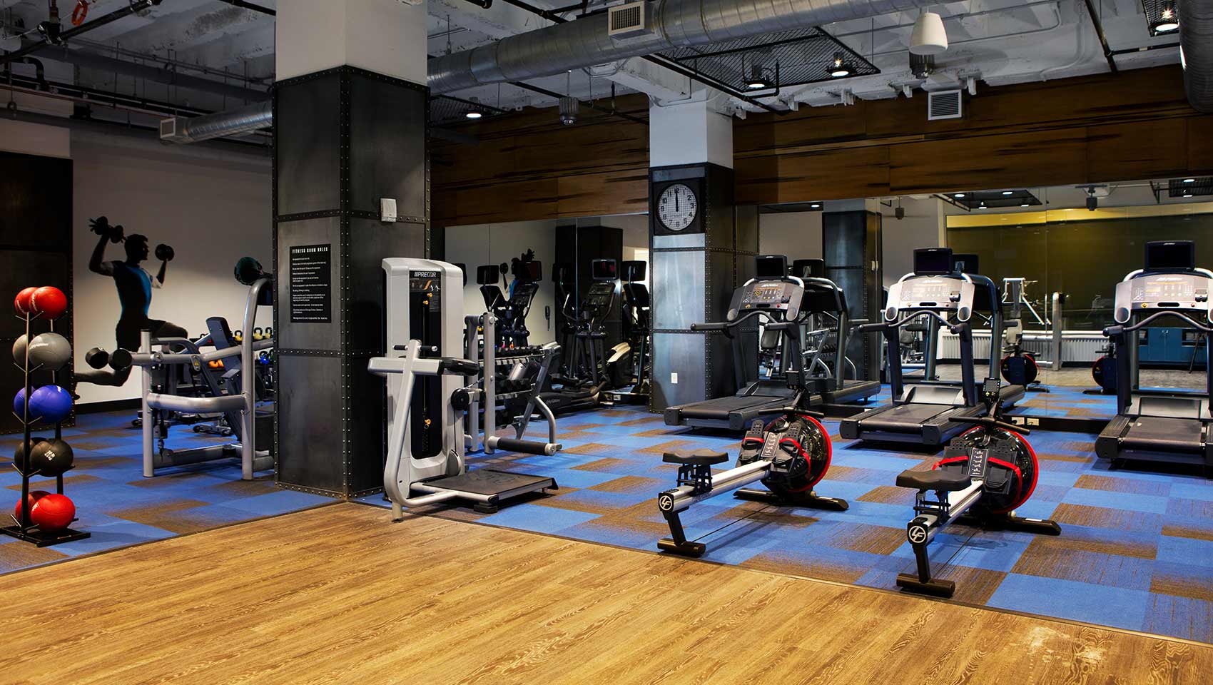 Fitness room