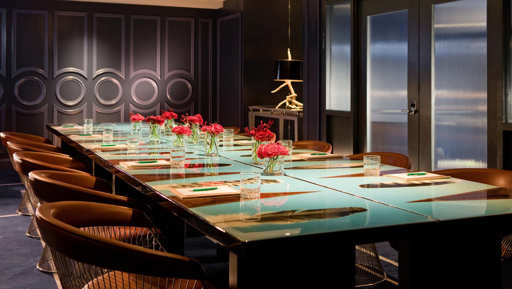 Houndstooth meeting room