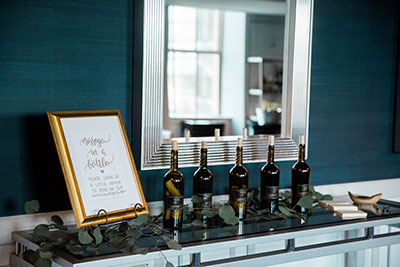 Ceremony Detail: Bottles