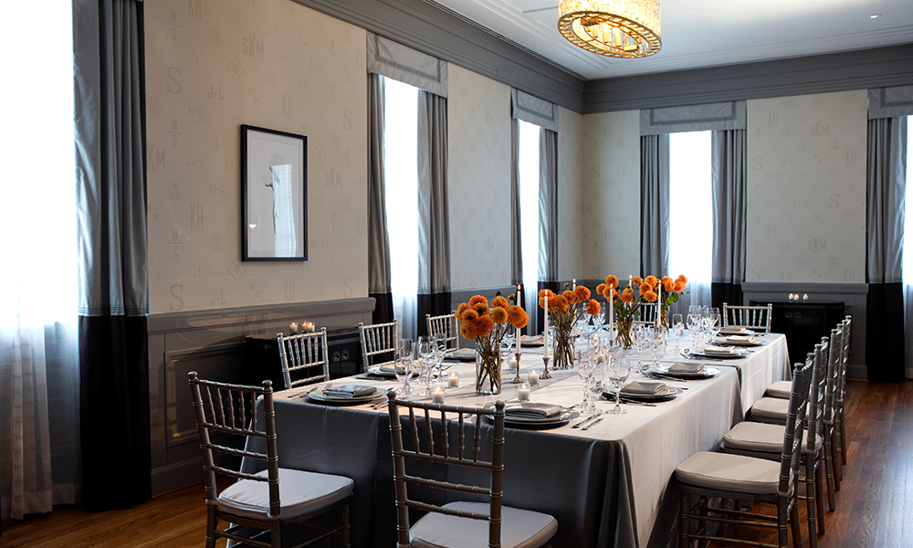 Monoghram Private Dining Table