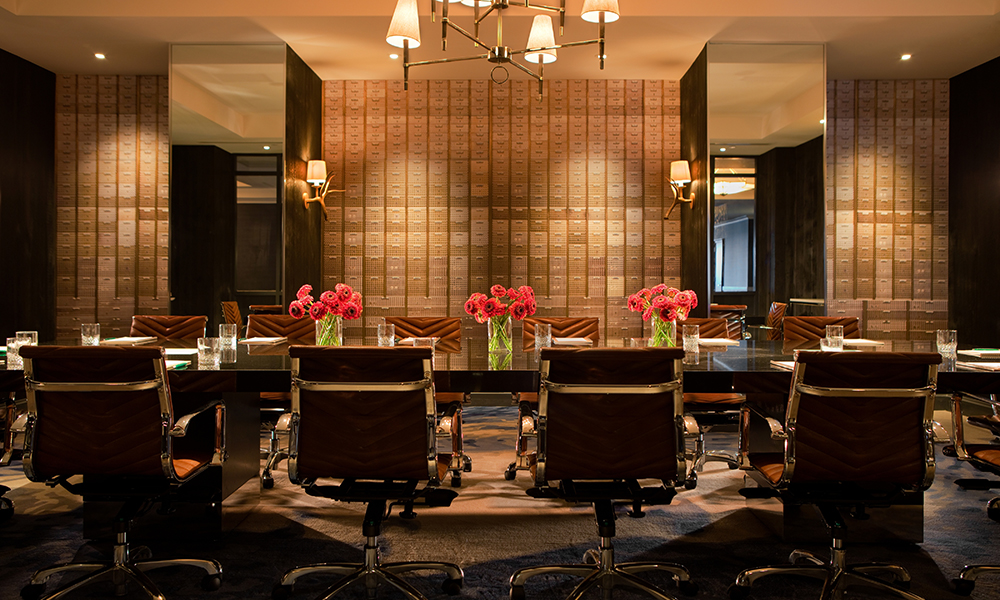 Herringbone Meeting Room