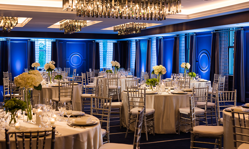 Lexington Ballroom Reception Tables