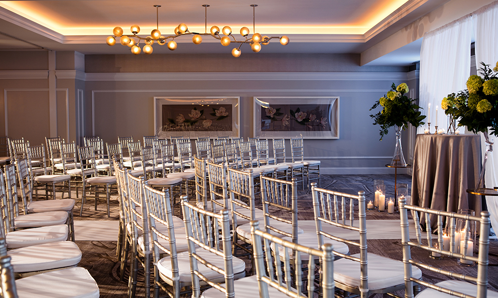 Magnolia Ballroom Wedding Ceremony Seating