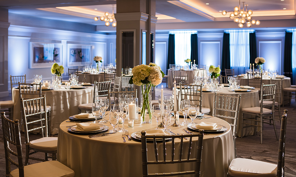 Magnolia Ballroom Wedding Reception Tables