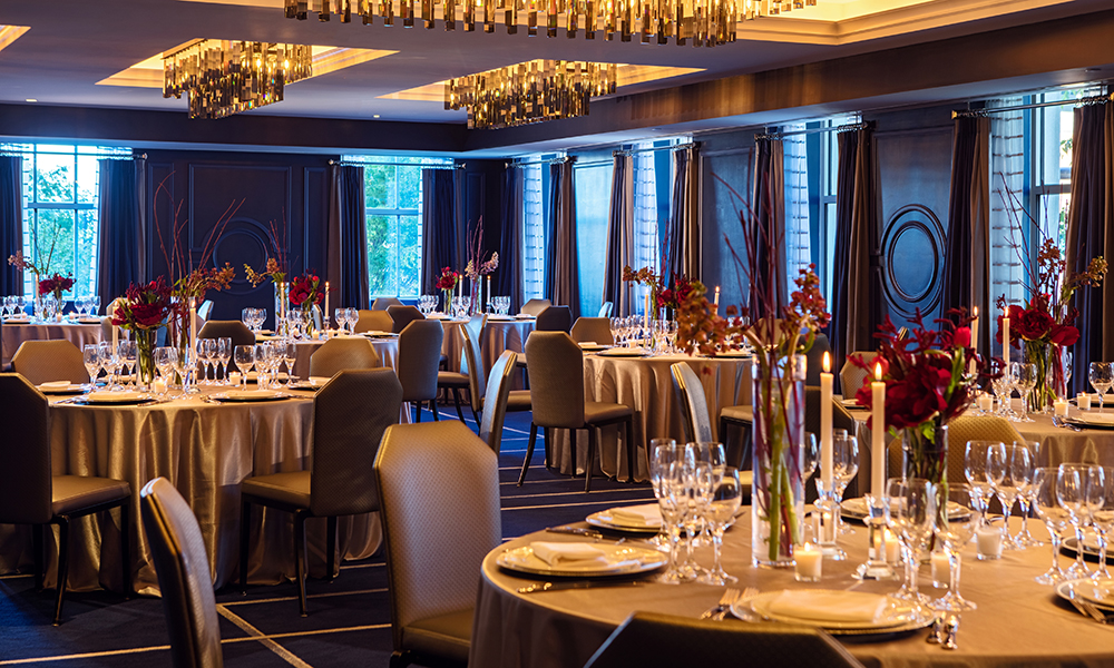 Lexington Ballroom Event Dining Tables